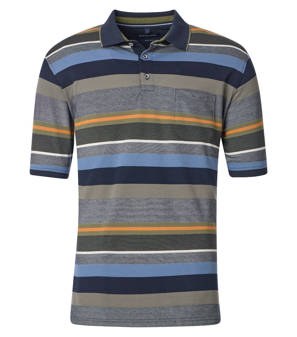 Polo-Shirt gestreift