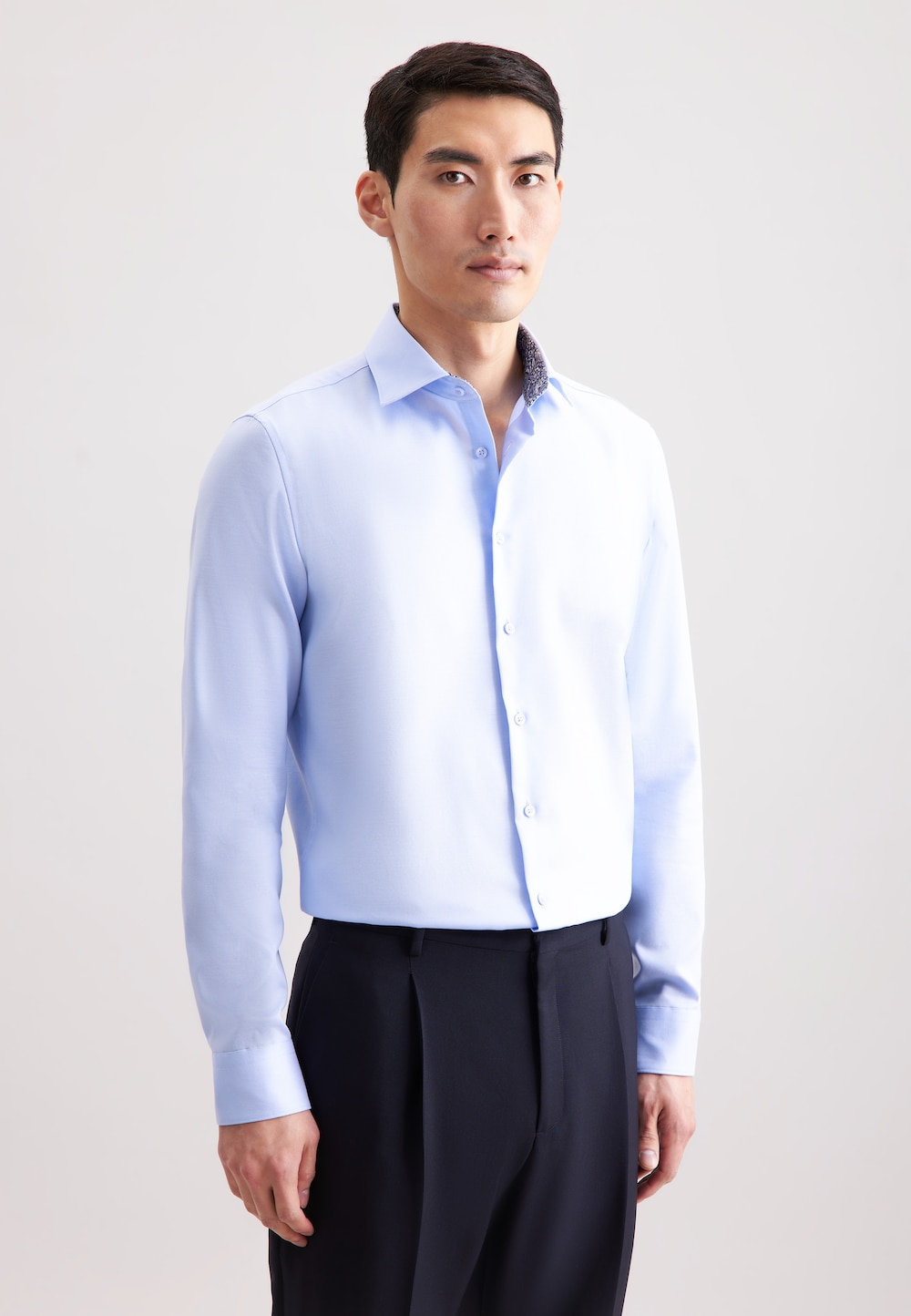 Herren Business Hemd - Uni