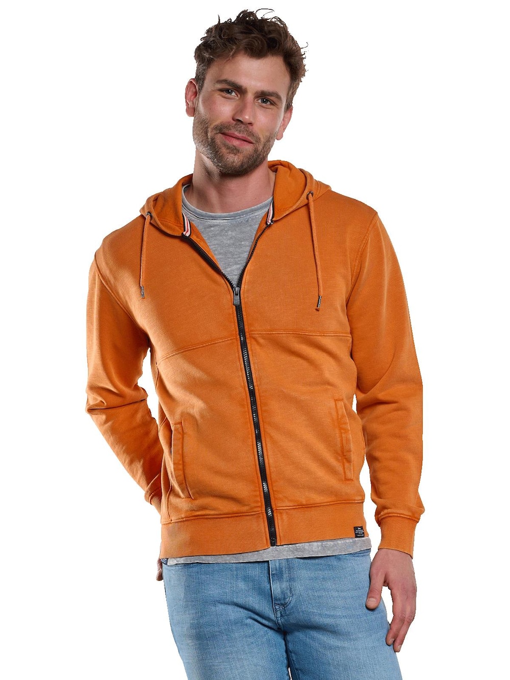 Sweatjacke mit Kapuze