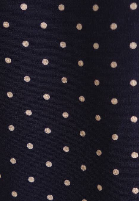 Damen Ausgestellte Bluse - Druck