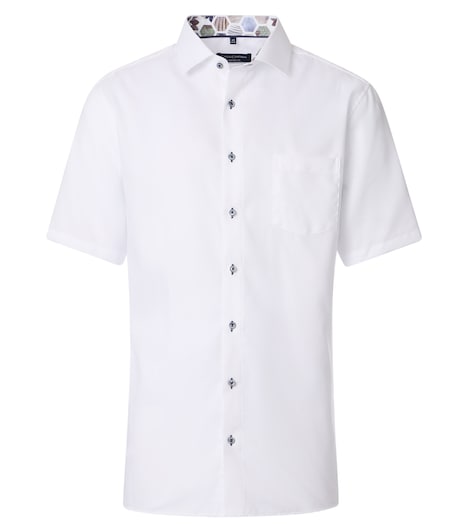 CASAMODA Businesshemd Kurzarm uni Comfort Fit