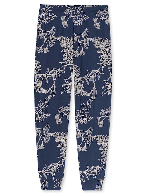 Schiesser Damen Schlafanzug Comfort Essentials admiral