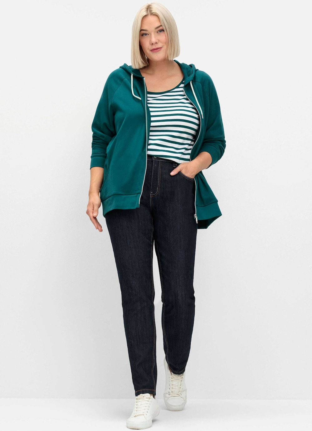 T-Shirt Kurzarm Streifen