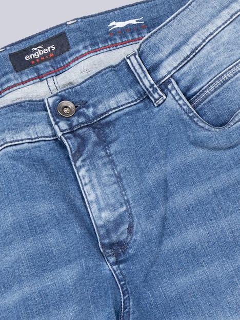 engbers Herren Jeans regular , Hellblau