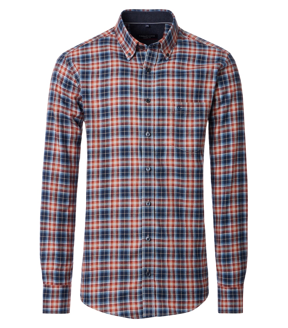 Freizeithemd kariert Comfort Fit