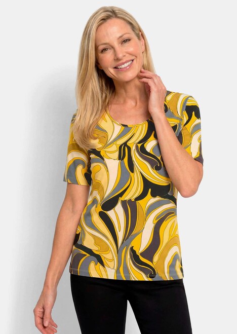 Shirt mit hübschem Ornament-Muster