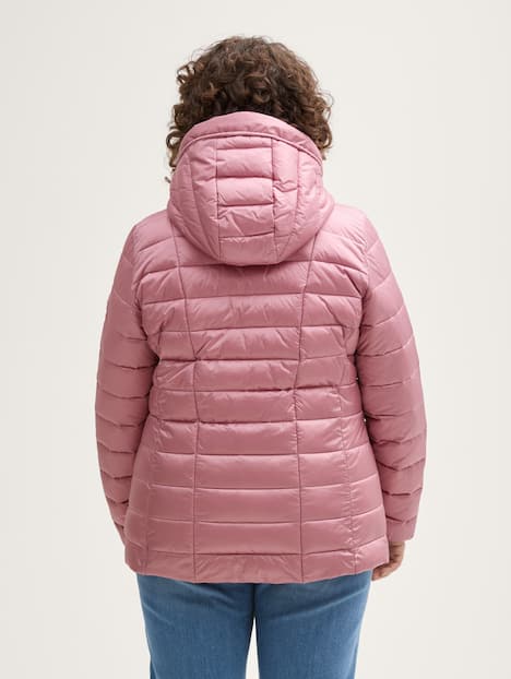 Tom Tailor Women PLUS Jacken Plus Size - Lightweight Steppjacke mit wasserabweisender Funktion