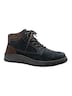 Herren Boots aus Nubuk-Leder , Marineblau