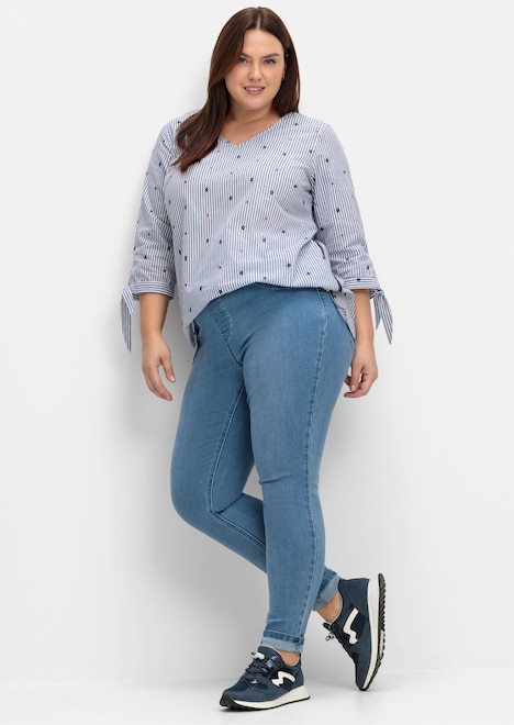 Jeans-Leggings Uni