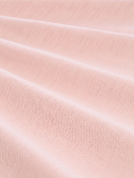 T-Shirt in Melange-Optik