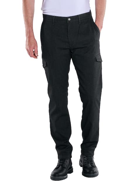 engbers Herren Cargo-Hose regular , Anthrazit