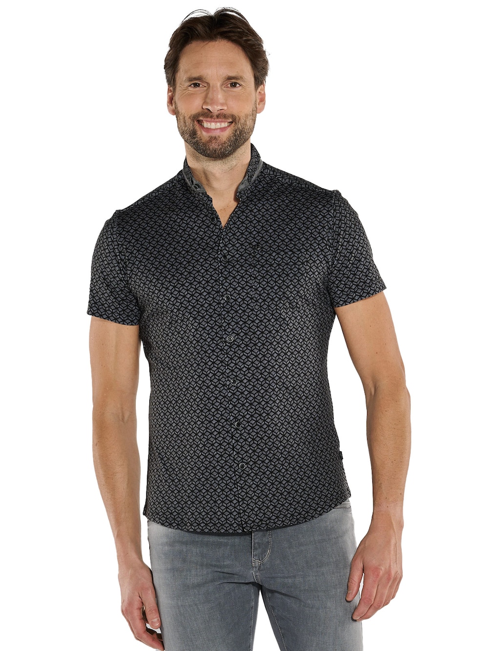 Kurzarm-Hemd slim fit