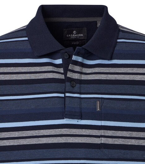 Polo-Shirt gestreift