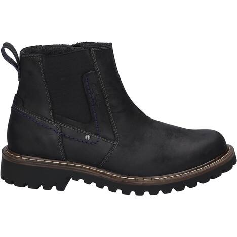 Herren Stiefelette Chance 49, schwarz