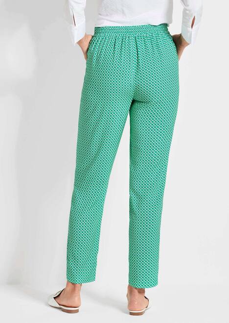 GOLDNER Gedessineerde broek SARA Gedessineerde broek SARA