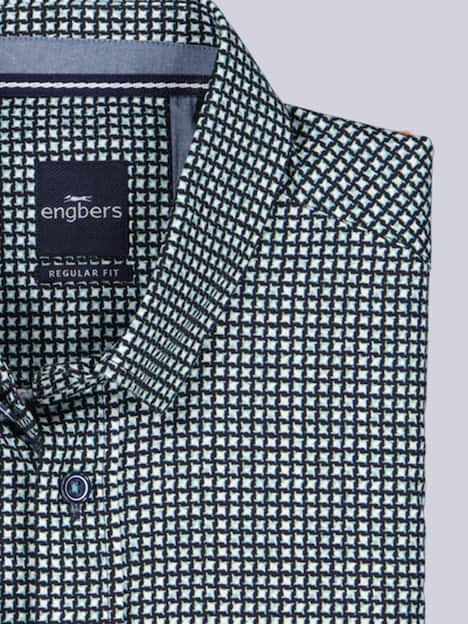 engbers Herren Hemd langarm , Hellgruen