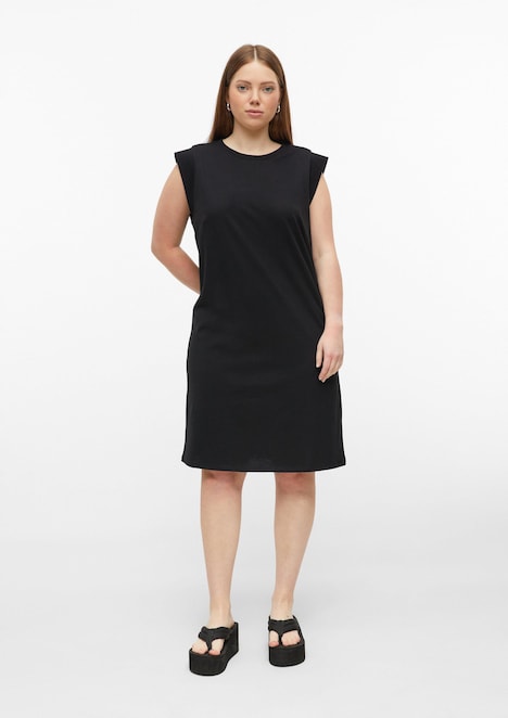 Knielanges Jerseykleid