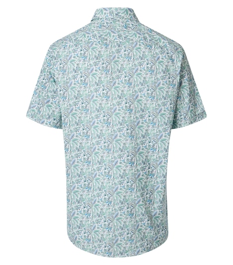 Freizeithemd Kurzarm Print Casual Fit