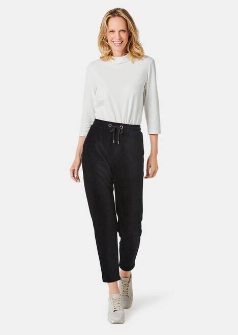 GOLDNER Corduroy broek SARA Corduroy joggpants
