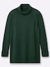 Pullover Rollkragenpullover im Rippstrickmuster Langarm Rollkragen