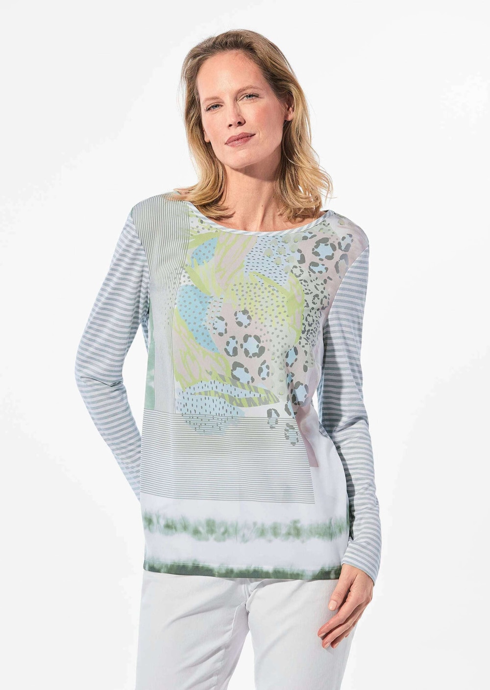 Blusenshirt mit Mustermix