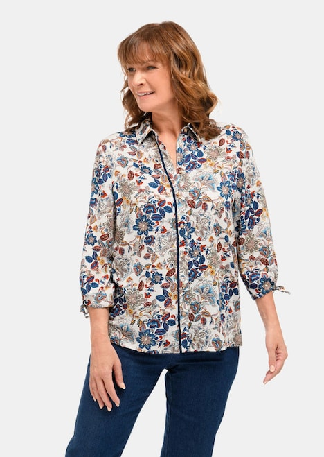 Trageangenehme Druckbluse aus Viskose