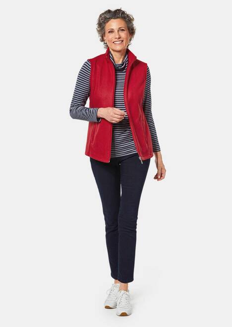 GOLDNER Fleece vest Behaaglijk zacht fleece vest