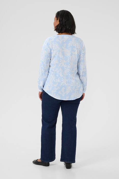 Blouse met lange mouwen Regular fit