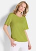 GOLDNER Shirt Jersey shirt met boothals