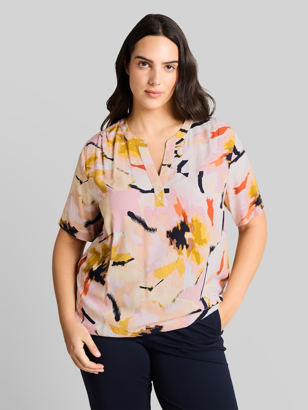 Bluse mit Muster