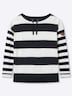 Sweatshirt Sweatshirt im Streifen-Mix Langarm keine Angabe