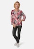 Weiche Jerseybluse mit wundervollem Druck
