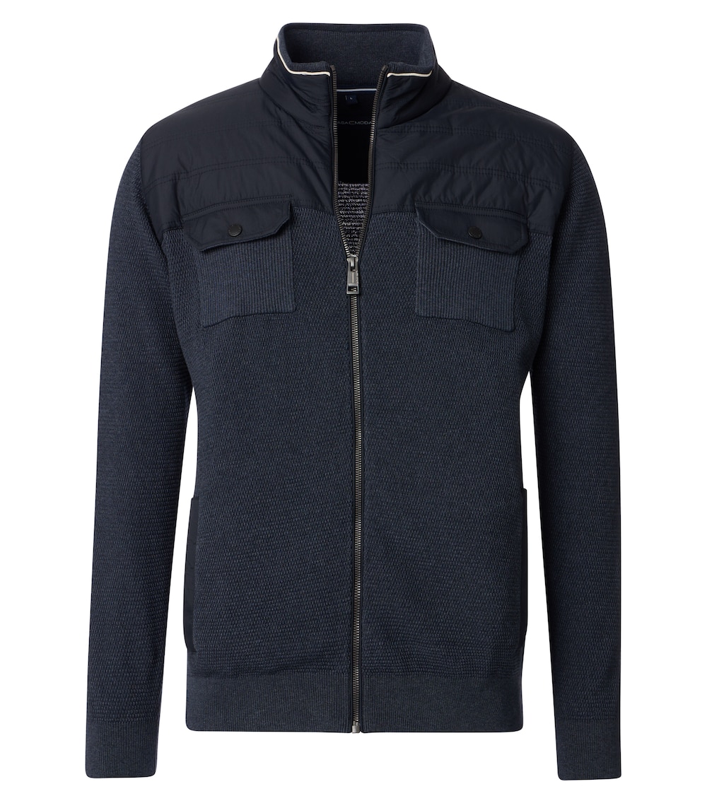 Strickjacke uni
