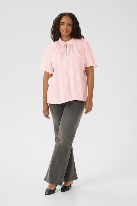 Kurzarm-Bluse Regular fit