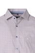 Businesshemd Langarm Print Comfort Fit