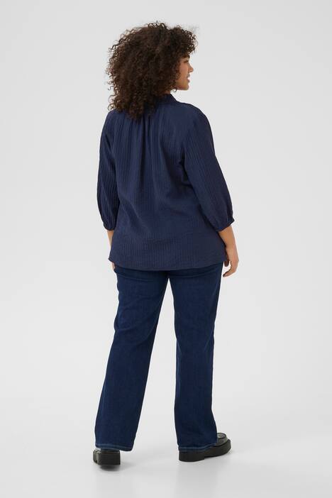 Langarm-Bluse Regular fit