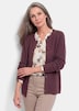 Cardigan aus Baumwolle, Rundhals