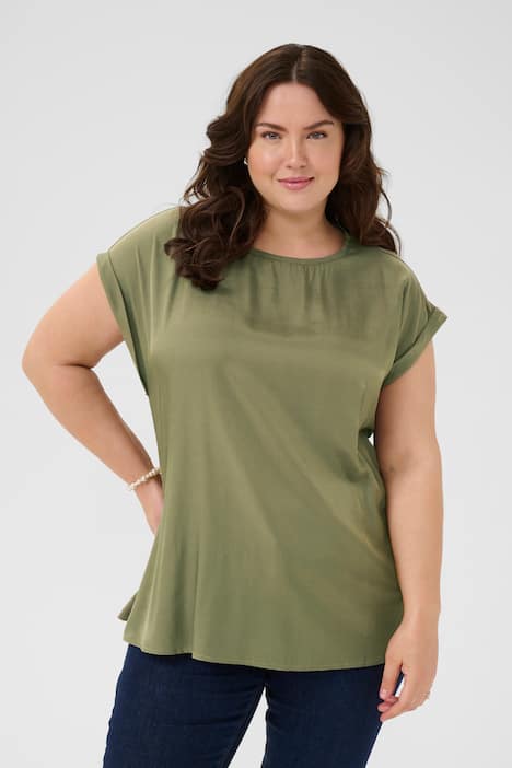 Langarm-Bluse Regular fit