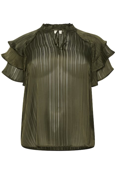 Kurzarm-Bluse Regular fit