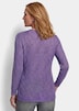 Ajourpullover mit Rundhalsausschnitt
