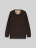 Strickpullover mit Logo Stickerei