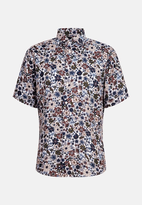 Herren Business Hemd - Floral