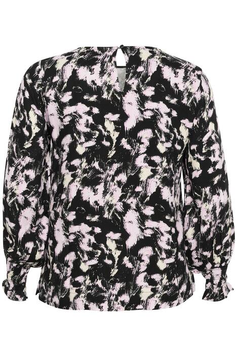 Langarm-Bluse Regular fit