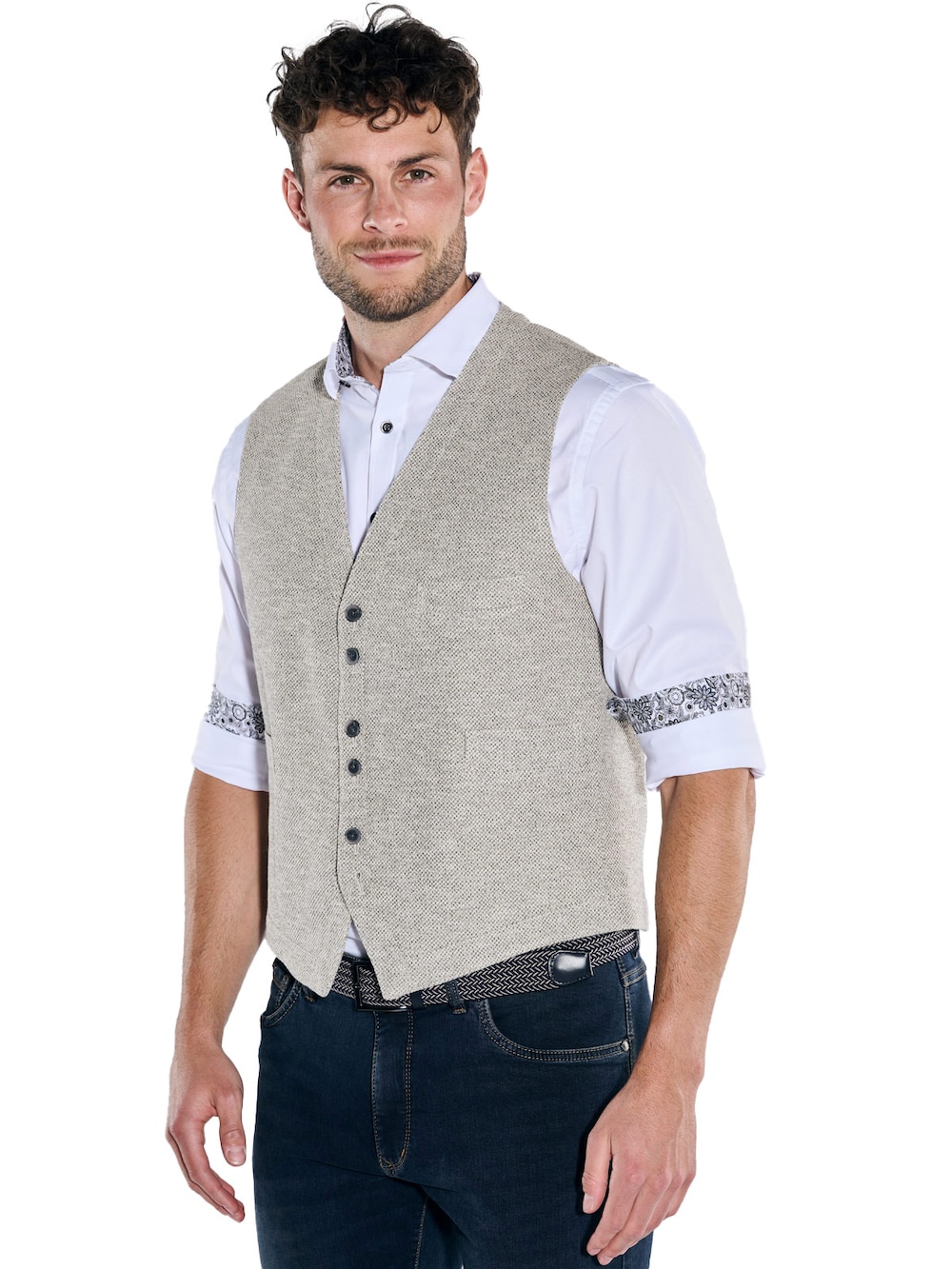 Sakko-Weste slim fit