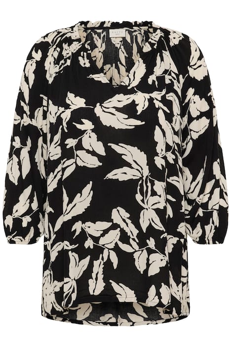 Langarm-Bluse Regular fit