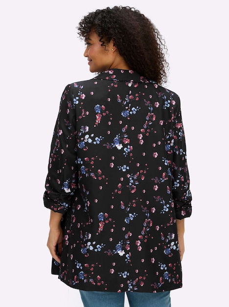 Blazer 3/4-Arm Schalkragen