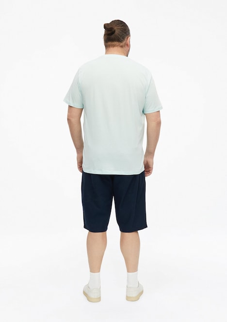 Baumwoll-T-Shirt mit Logo-Print