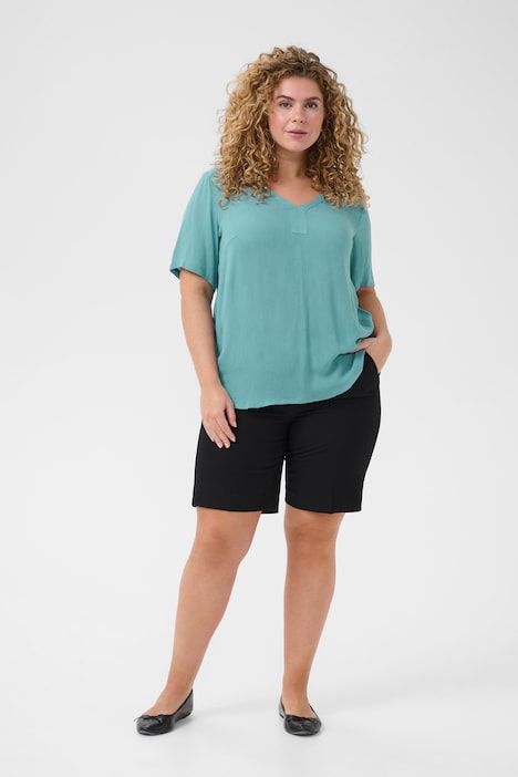 Kurzarm-Bluse Regular fit