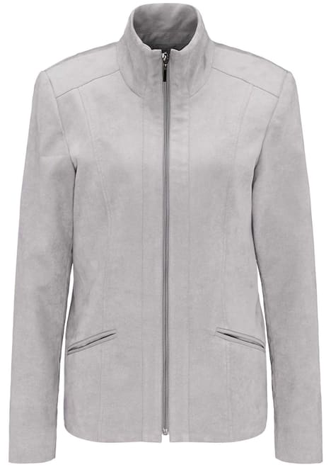 Gemakkelijk te onderhouden jas van imitatieleer