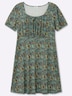 Jersey-Kleid Kurzarm